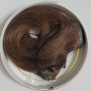 12 Inch Luxy Seamless Chestnut Brown Extensions